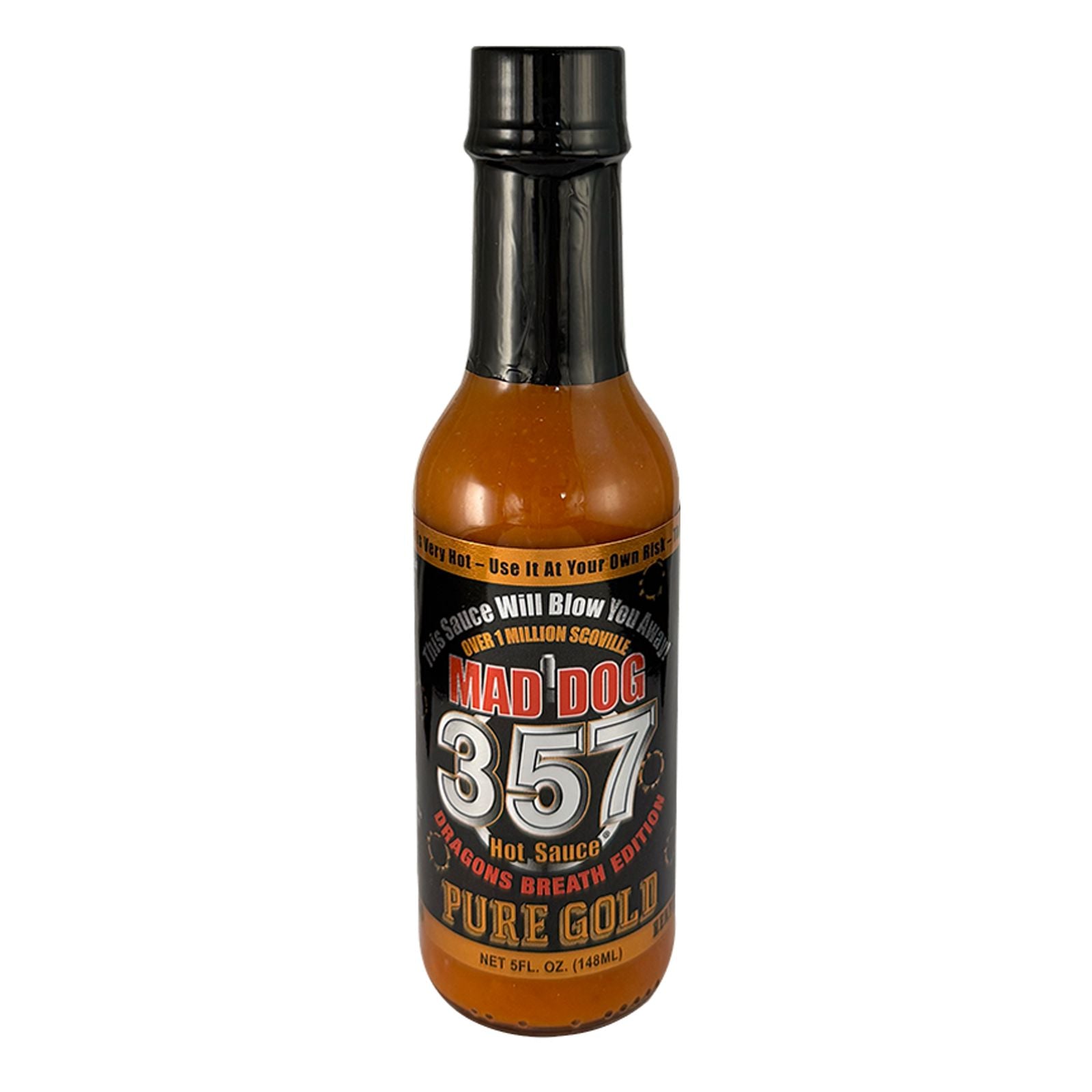 Mad Dog 357 Pure Gold Hot Sauce - 12/5oz