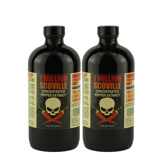1 Million Scoville Pepper Extract 16oz - 2 Bottle Pack