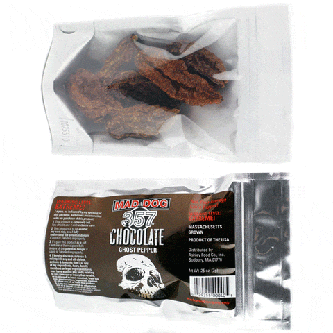 Mad Dog 357 Chocolate Ghost Pepper Pods 6/7g Packs