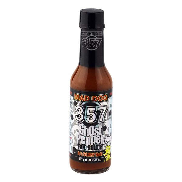 Mad Dog 357 Ghost Pepper Hot Sauce 12/5oz