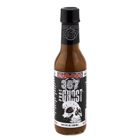 Mad Dog 357 Pure Ghost Hot Sauce Case of 12/5oz