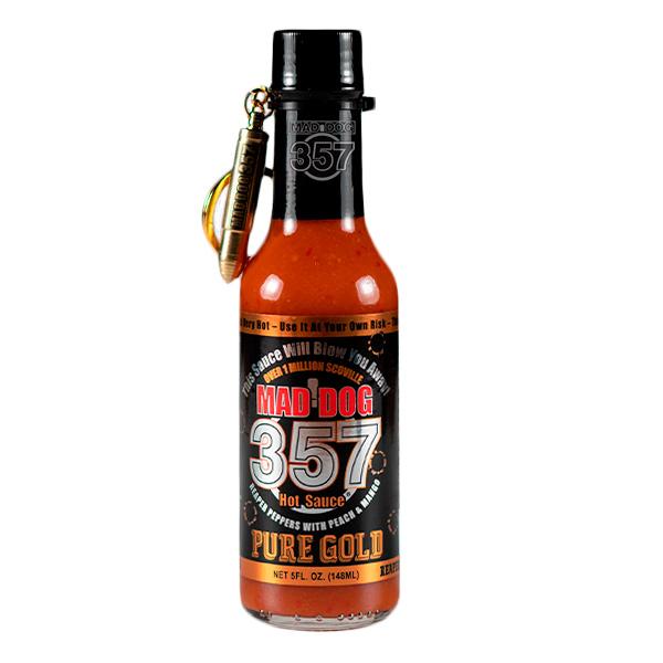 Mad Dog 357 Pure Gold Hot Sauce |Mad Dog 357