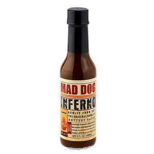 Mad Dog Inferno Hot Sauce 12/5oz